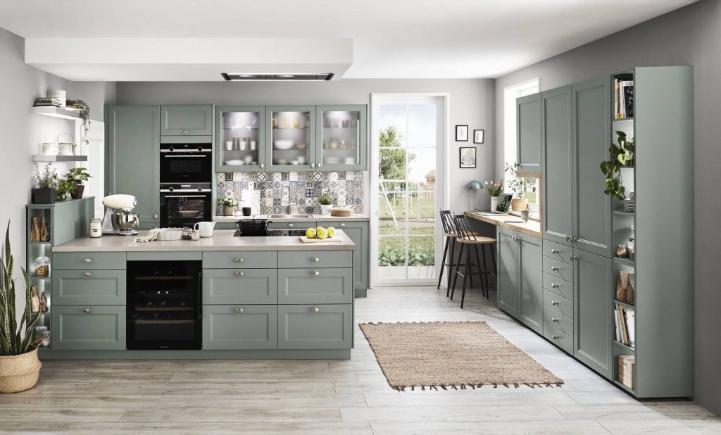 Nobilia Pastel Shaker Kitchen 2 | Vorsehen, Fife