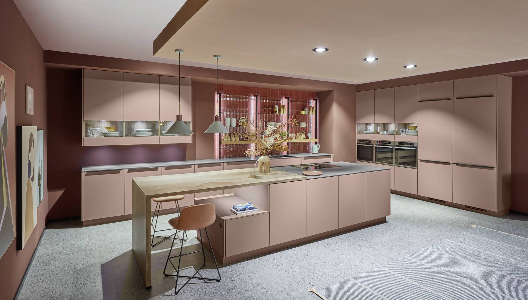 Nobilia Vibrant Handleless Kitchen | Lead Wolf, Gotham