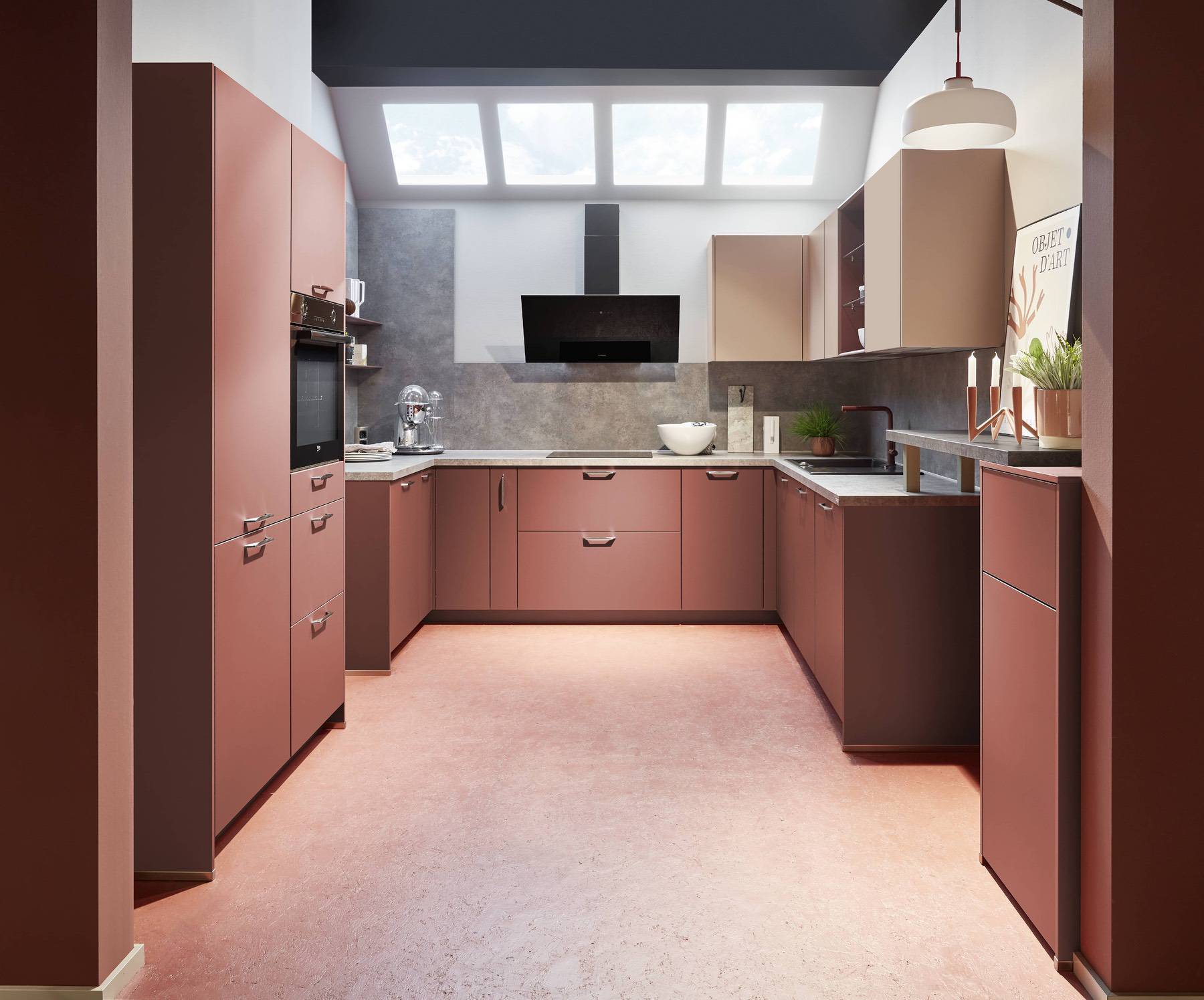 Nobilia Vibrant U Shape Kitchen | Lead Wolf, Gotham